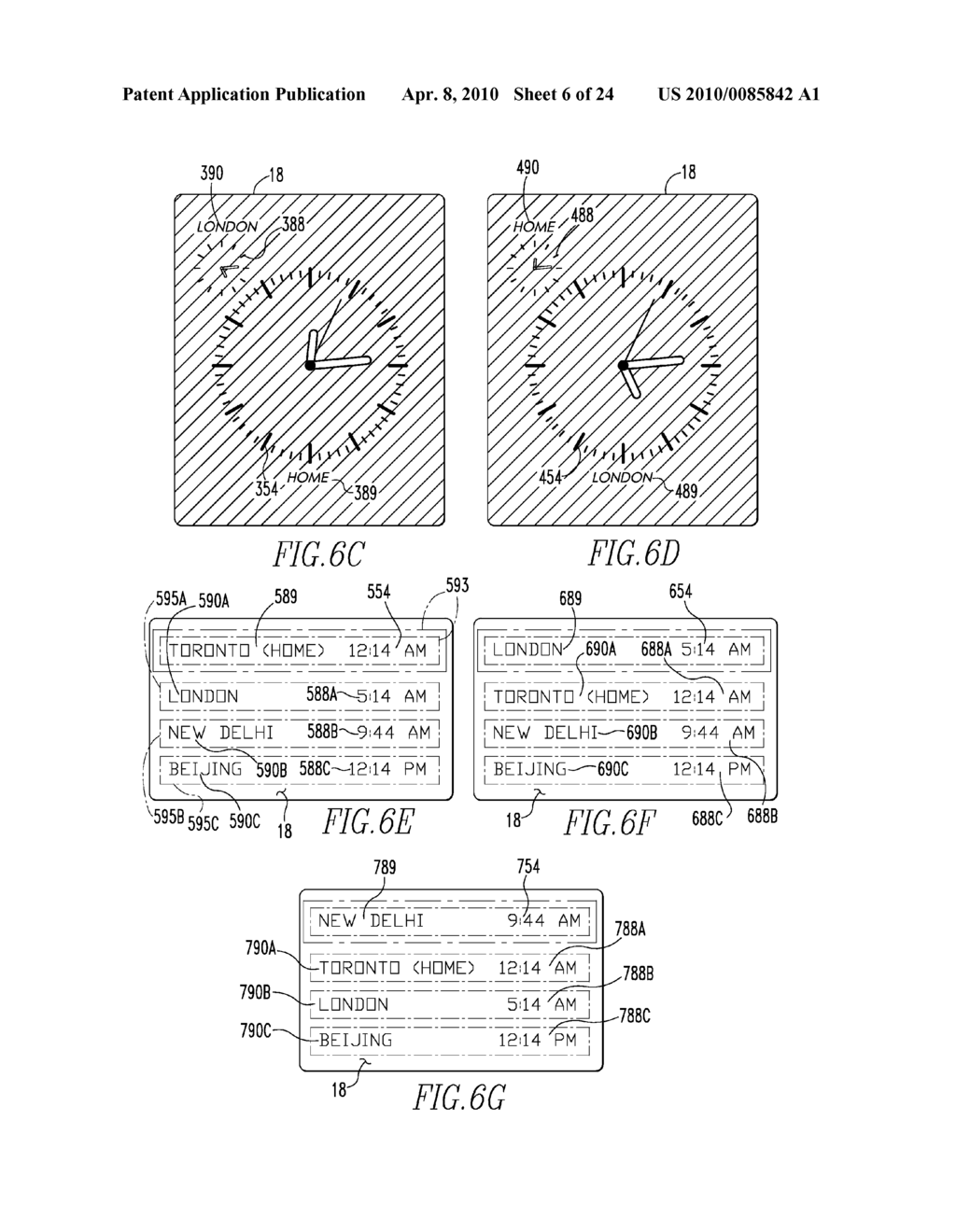 ELECTRONIC DEVICE AND METHOD PROVIDING IMPROVED PROCESSING OF A PREDETERMINED CLOCK EVENT DURING OPERATION OF AN IMPROVED BEDTIME MODE - diagram, schematic, and image 07