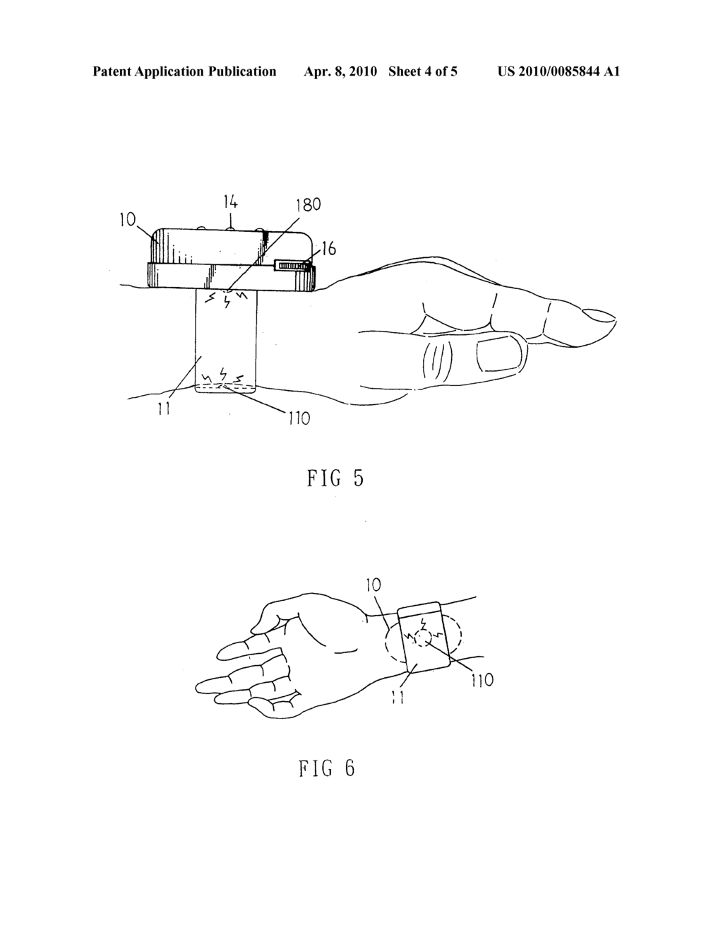 PULSE ALARM CLOCK WITH ALARM AND ACUPUNCTURE FUNCTIONS - diagram, schematic, and image 05