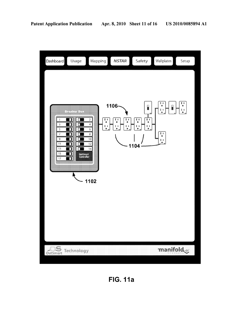 Apparatus And Method For Mapping A Wired Network - diagram, schematic, and image 12