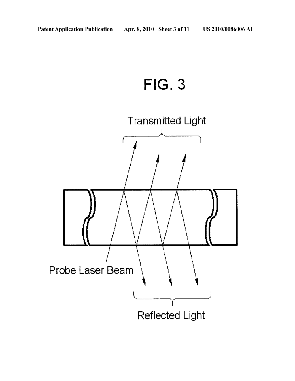 TEMPERATURE MEASURING DEVICE, THERMAL TREATMENT DEVICE USING THE SAME, TEMPERATURE MEASURING METHOD - diagram, schematic, and image 04