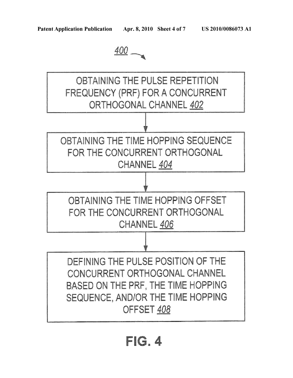 SYSTEM AND METHOD TO IMPLEMENT CONCURRENT ORTHOGONAL CHANNELS IN AN ULTRA-WIDE BAND WIRELESS COMMUNICATIONS NETWORK - diagram, schematic, and image 05