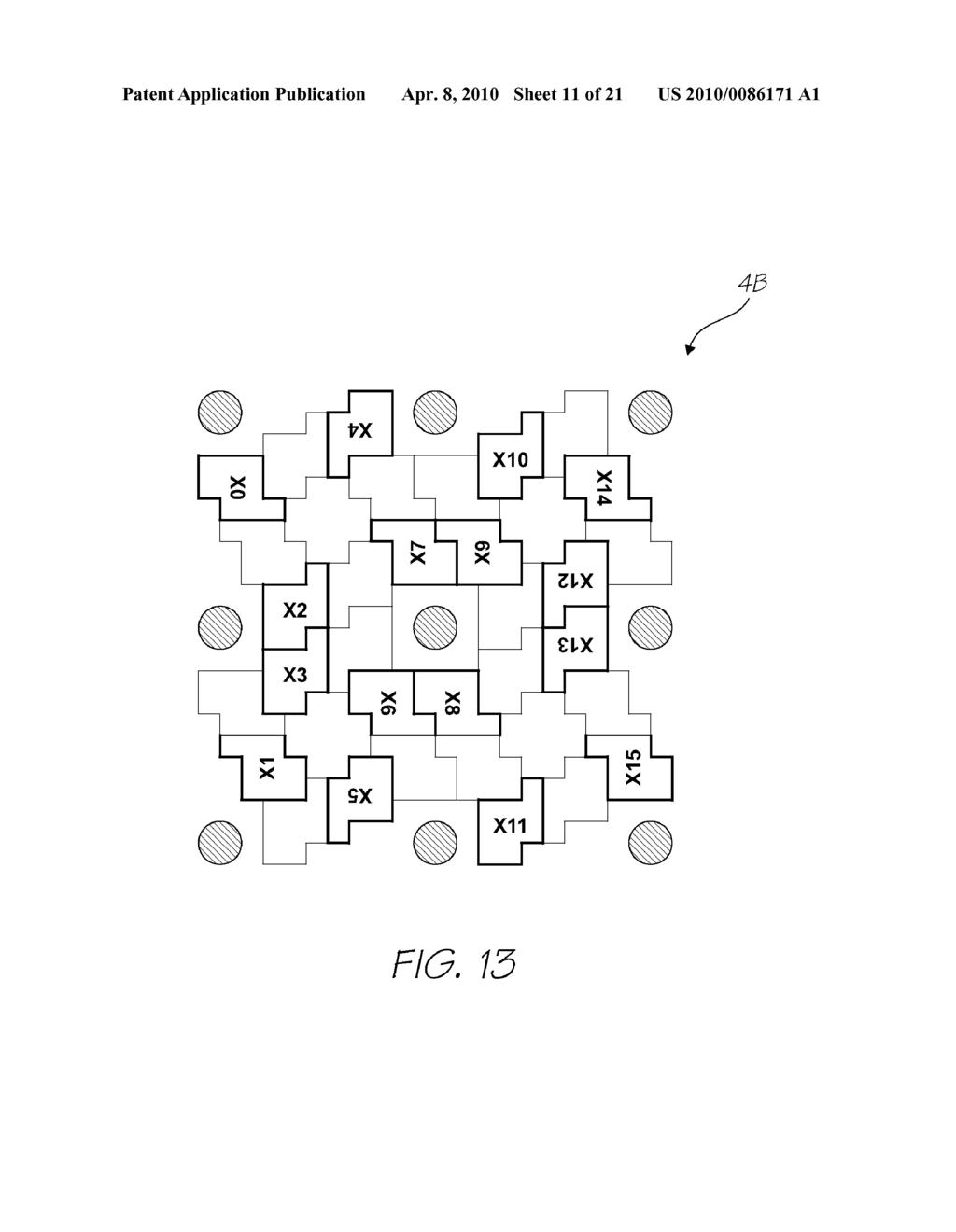 METHOD OF IMAGING CODING PATTERN HAVING MERGED DATA SYMBOLS - diagram, schematic, and image 12