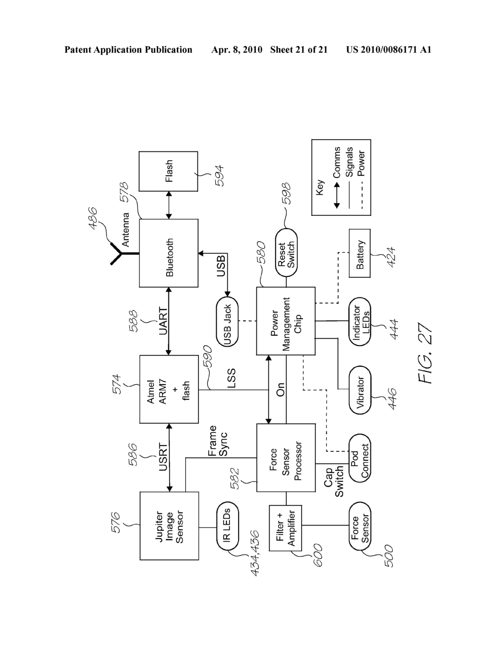 METHOD OF IMAGING CODING PATTERN HAVING MERGED DATA SYMBOLS - diagram, schematic, and image 22