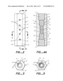 SYMMETRICALLY STEPPED BORE COUPLER NUT diagram and image