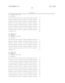 POLYNUCLEOTIDES AND POLYPEPTIDE SEQUENCES INVOLVED IN CANCER diagram and image