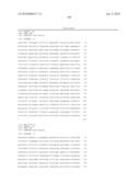 POLYNUCLEOTIDES AND POLYPEPTIDE SEQUENCES INVOLVED IN CANCER diagram and image