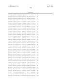 POLYNUCLEOTIDES AND POLYPEPTIDE SEQUENCES INVOLVED IN CANCER diagram and image