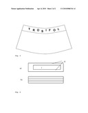 PRODUCTION OF FILMS FOR COMPOSITE GLAZINGS BY MEANS OF INJECTION MOULDING OR INJECTION STAMPING METHODS diagram and image