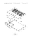 ELECTRONIC DEVICE HAVING BATTERY HOLDER diagram and image