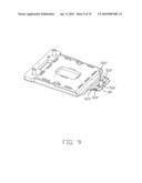 SOCKET CONNECTOR WITH LOCKING DEVICE diagram and image