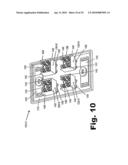 METHODS AND SYSTEMS FOR MINIMIZING ALIEN CROSSTALK BETWEEN CONNECTORS diagram and image