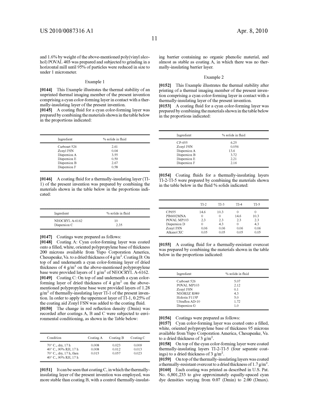 Thermally-Insulating Layers and Direct Thermal Imaging Members Containing Same - diagram, schematic, and image 17