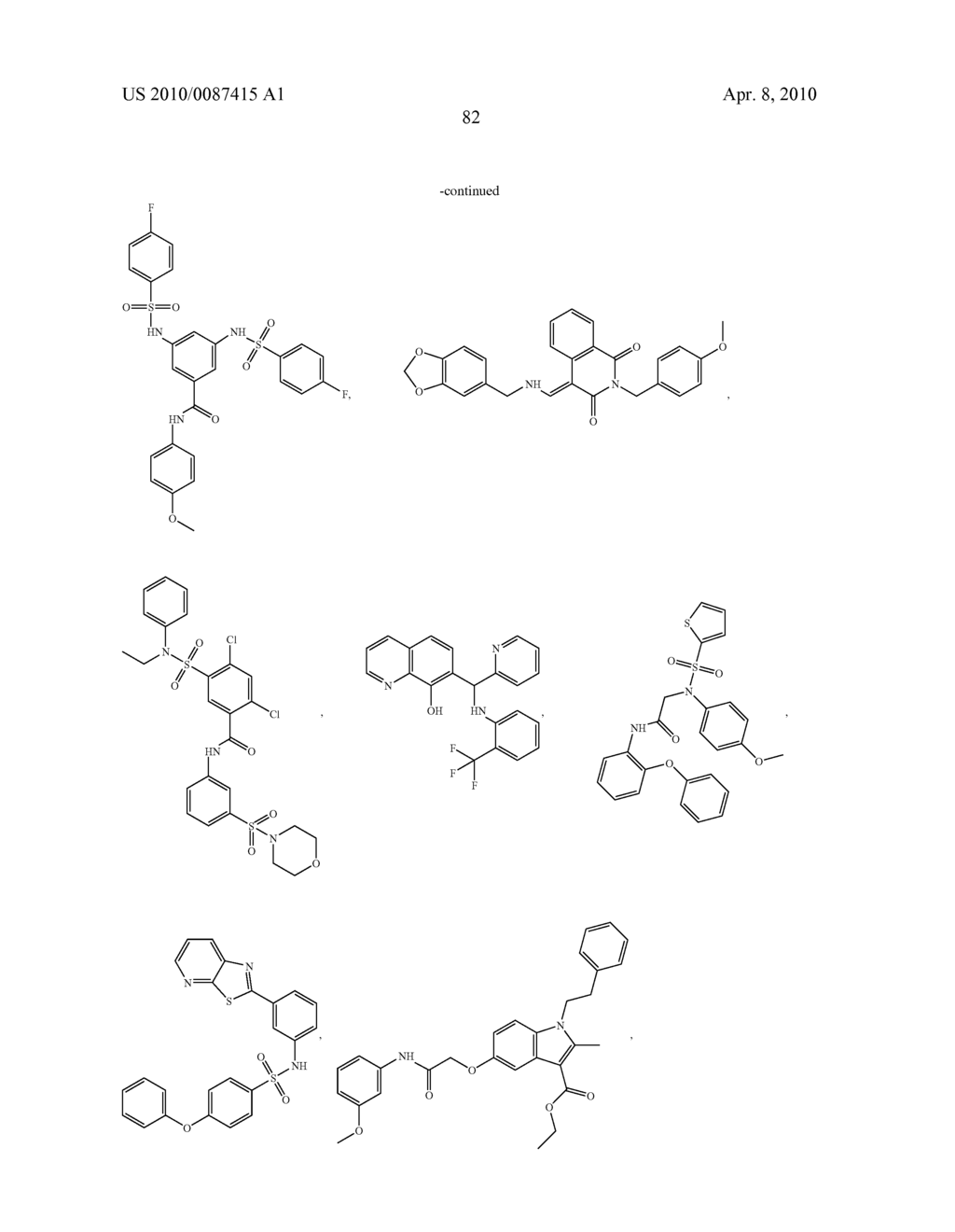 INHIBITORS OF STORE OPERATED CALCIUM RELEASE - diagram, schematic, and image 85