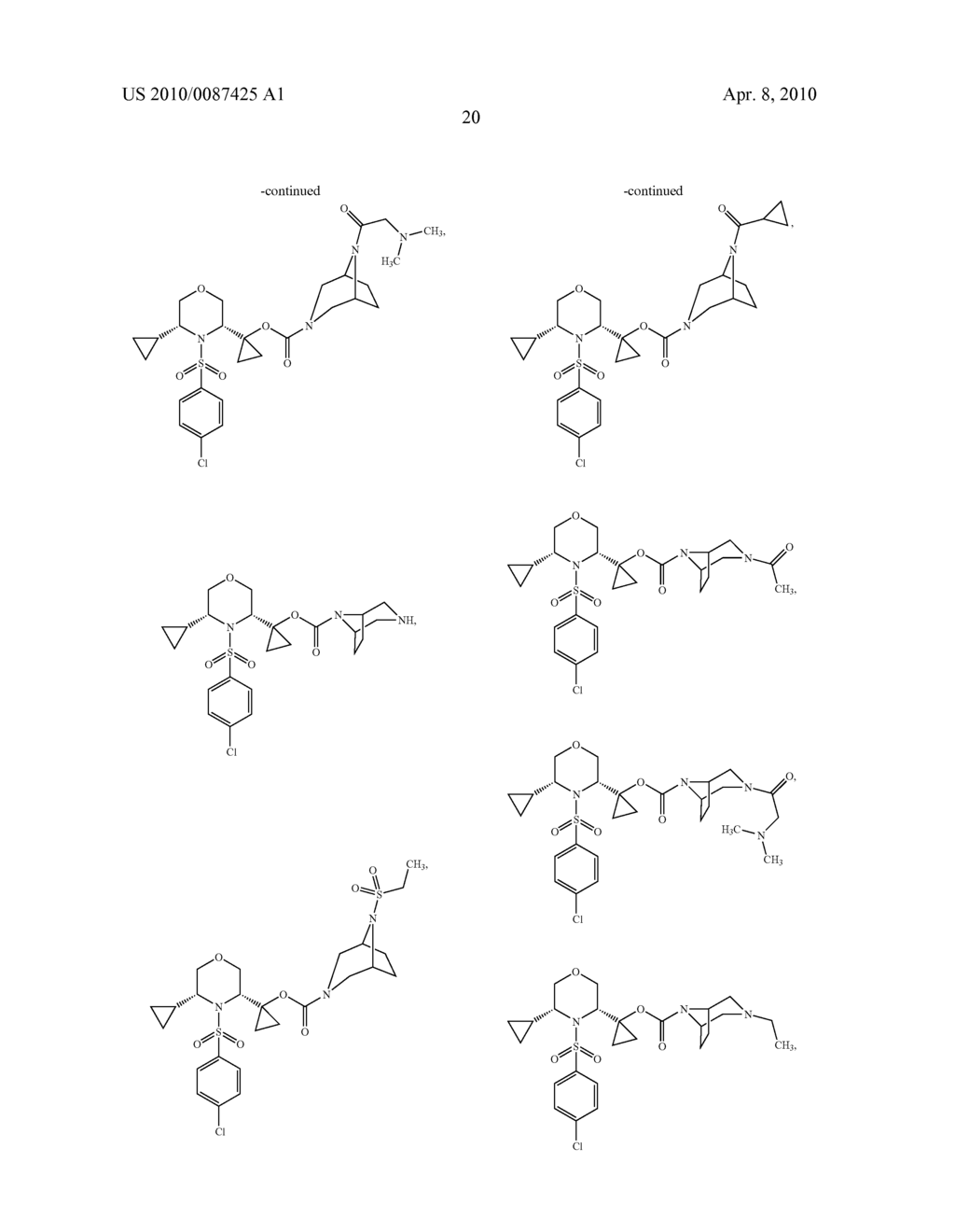 Substituted N-Arylsulfonylheterocyclic Amines As Gamma-Secretase Inhibitors - diagram, schematic, and image 21