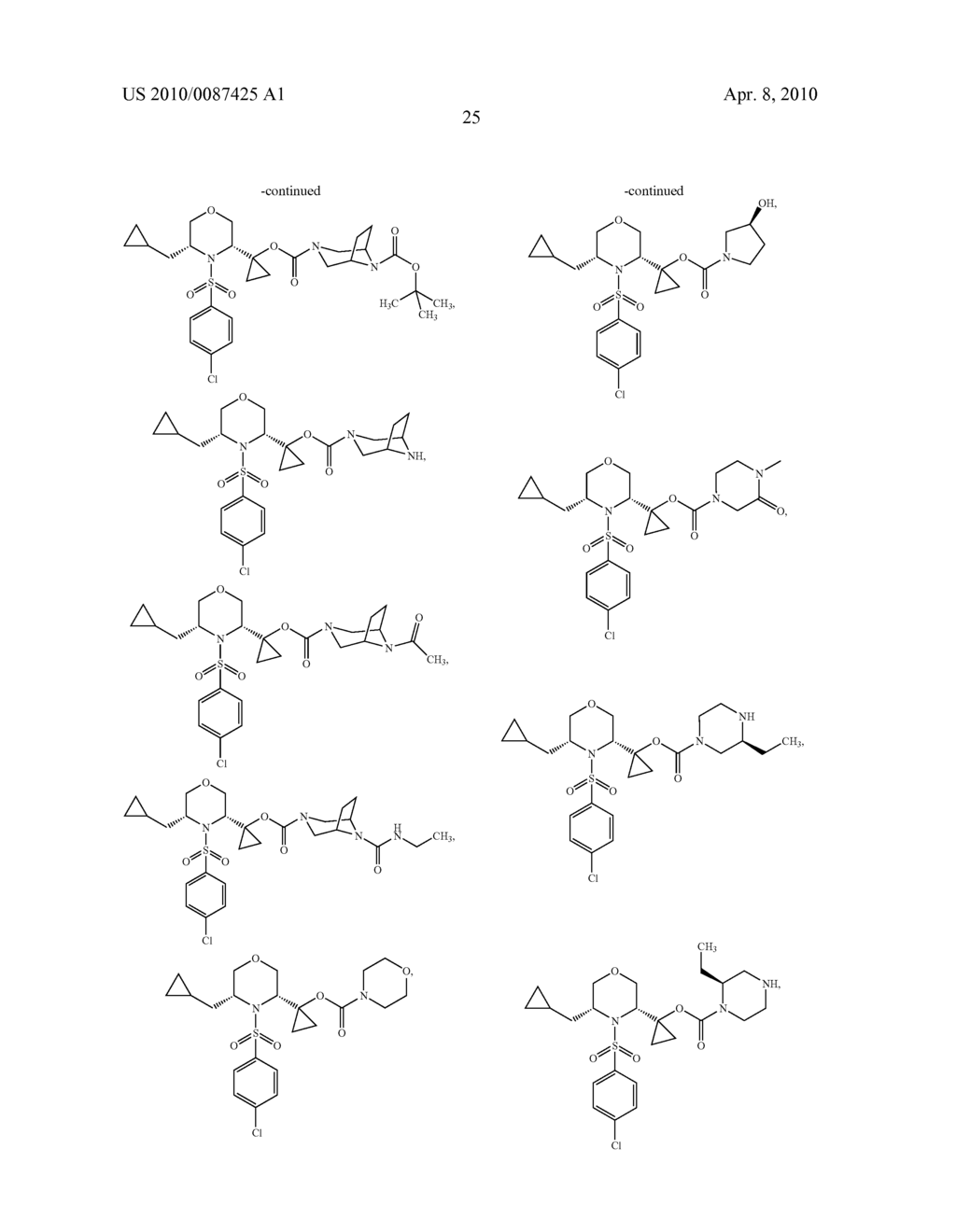 Substituted N-Arylsulfonylheterocyclic Amines As Gamma-Secretase Inhibitors - diagram, schematic, and image 26