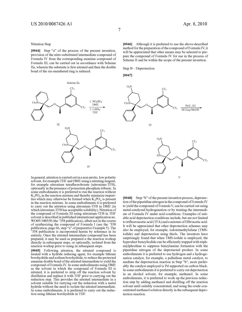 PROCESS AND INTERMEDIATES FOR THE SYNTHESIS OF 8-[-METHYL]-8-PHENYL-1,7-DIAZA-SPIRO[4.5]DECAN-2-ONE COMPOUNDS - diagram, schematic, and image 08