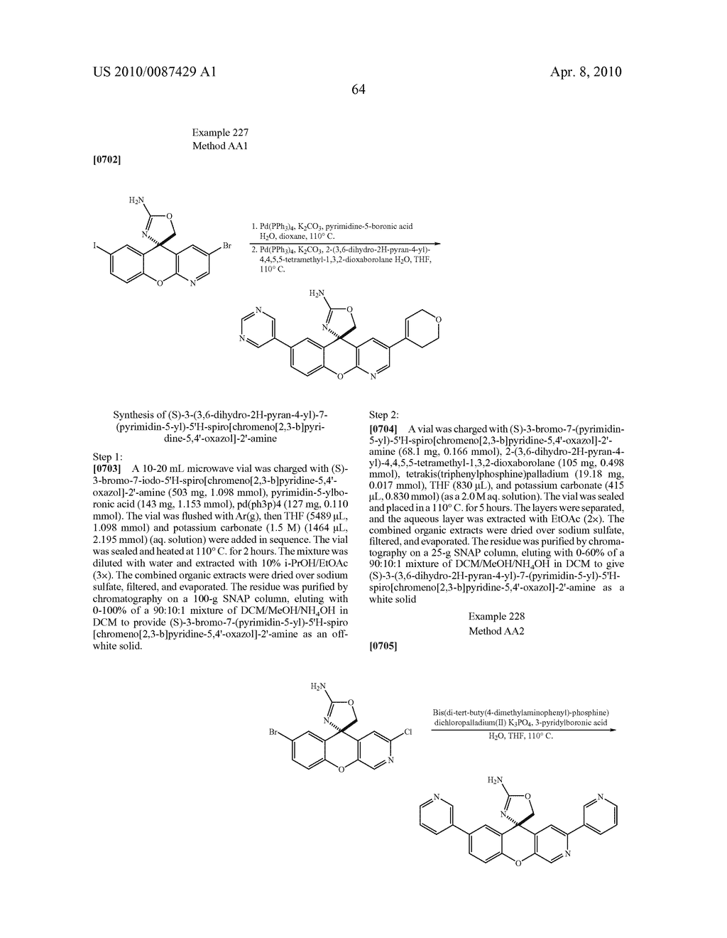 SPIRO-TRICYCLIC RING COMPOUNDS AS BETA-SECRETASE MODULATORS AND METHODS OF USE - diagram, schematic, and image 65