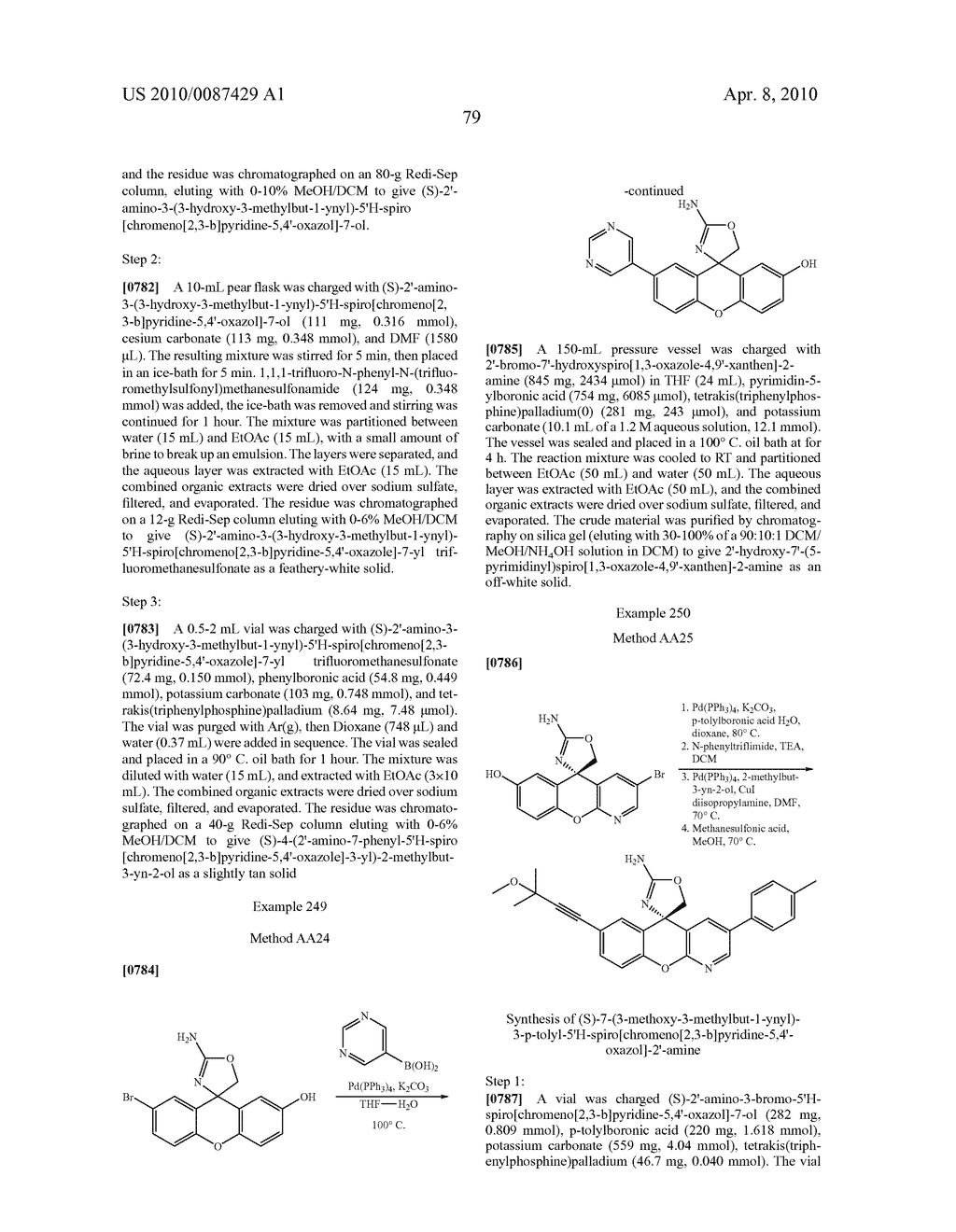 SPIRO-TRICYCLIC RING COMPOUNDS AS BETA-SECRETASE MODULATORS AND METHODS OF USE - diagram, schematic, and image 80