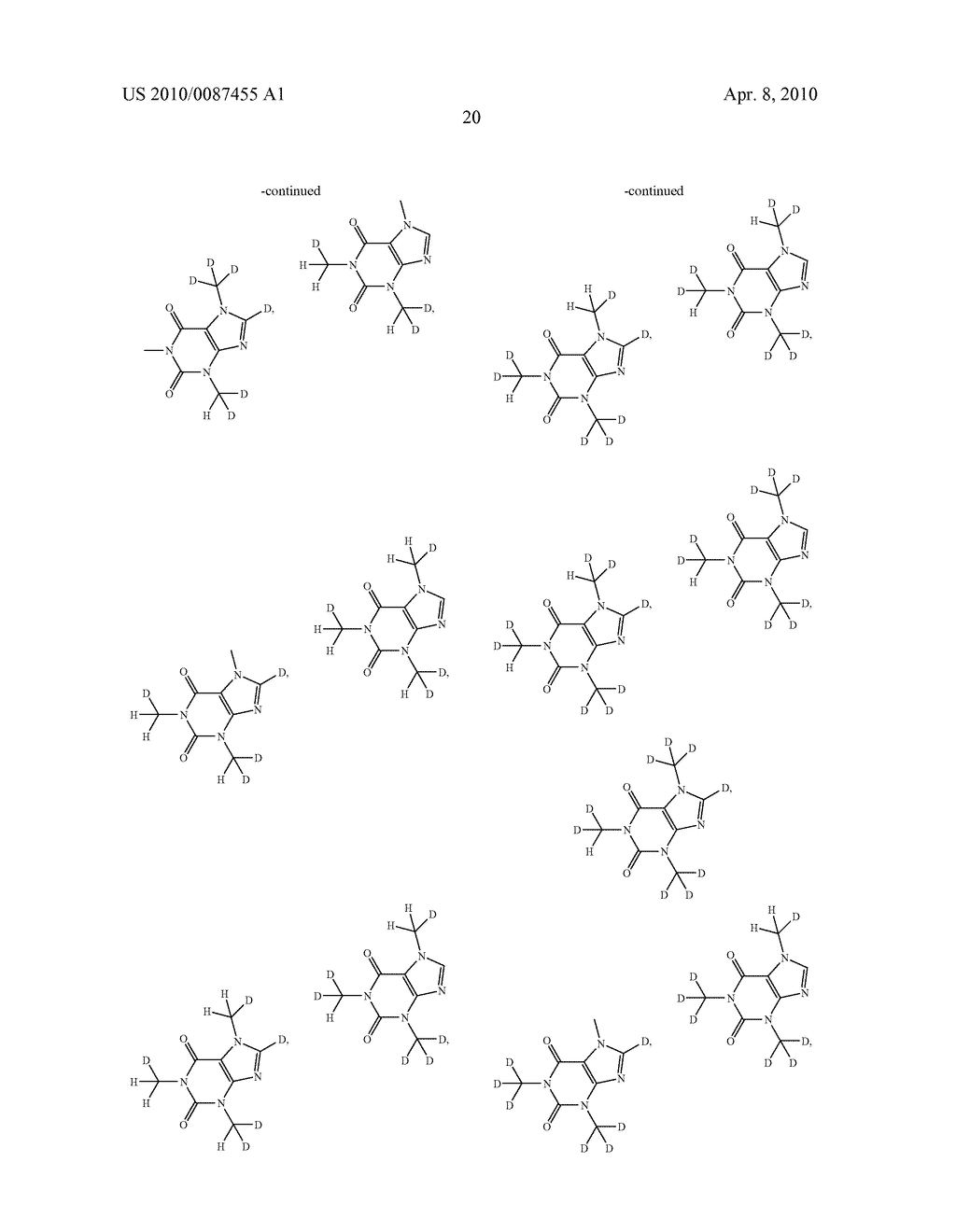 SUBSTITUTED XANTHINE COMPOUNDS - diagram, schematic, and image 21