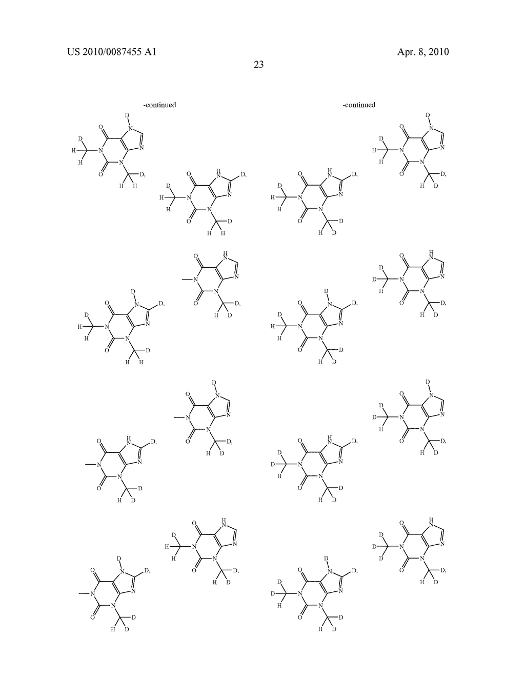 SUBSTITUTED XANTHINE COMPOUNDS - diagram, schematic, and image 24