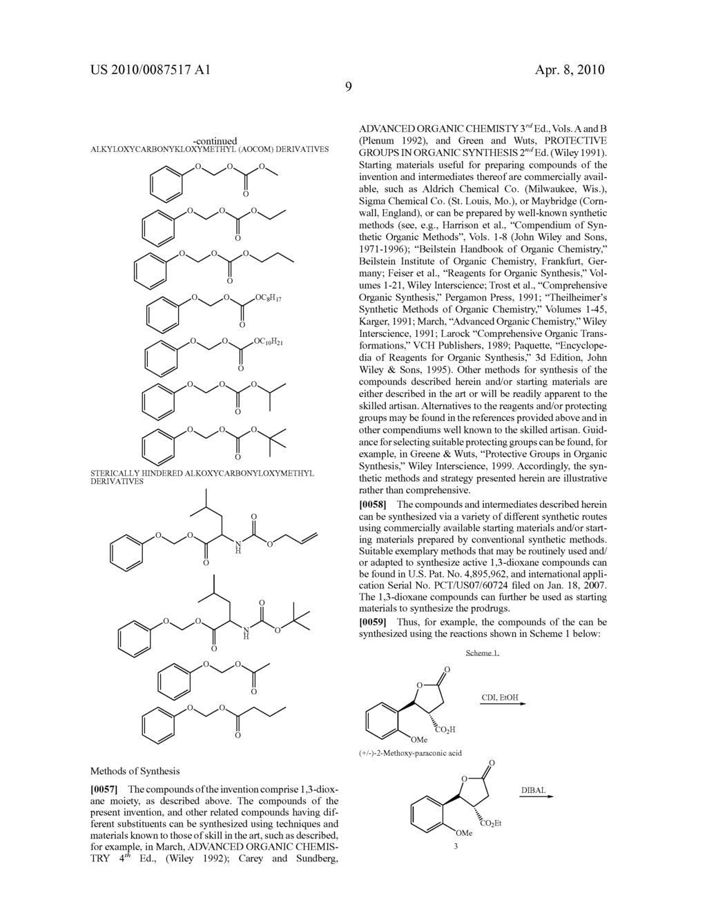 PRODRUGS OF SUBSTITUTED 1,3-DIOXANES AND THEIR USES - diagram, schematic, and image 10