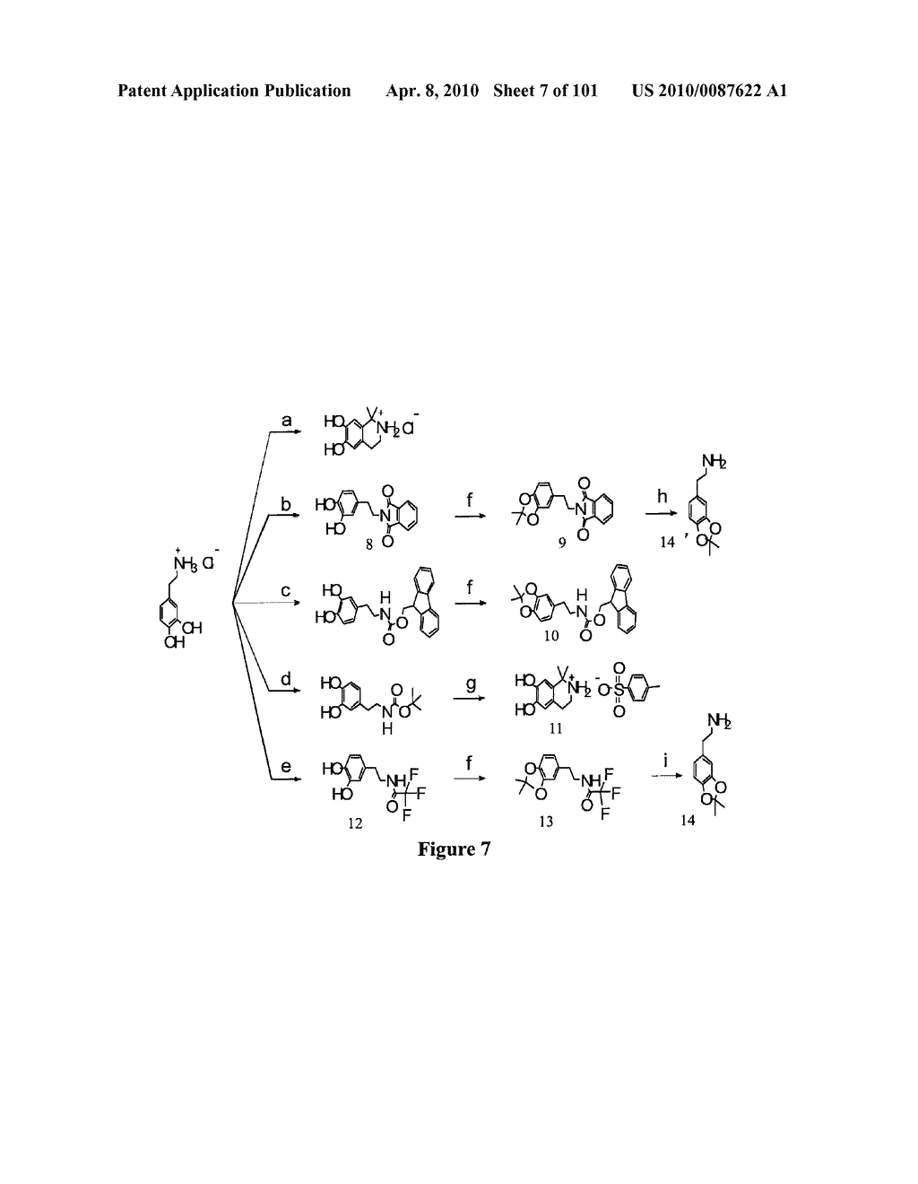 Method of Synthesizing Acetonide-Protected Catechol-Containing Compounds and Intermediates Produced Therein - diagram, schematic, and image 08