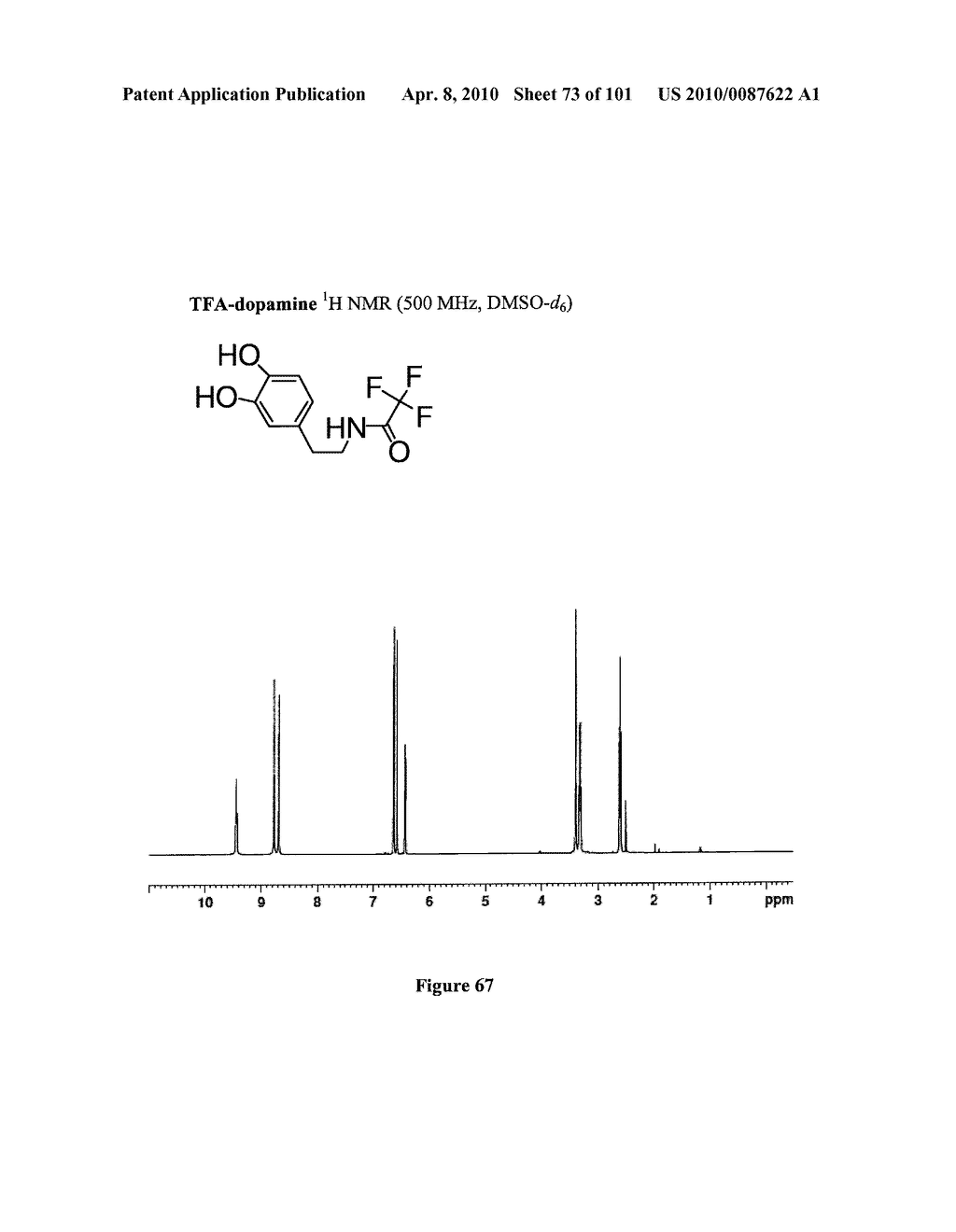 Method of Synthesizing Acetonide-Protected Catechol-Containing Compounds and Intermediates Produced Therein - diagram, schematic, and image 74