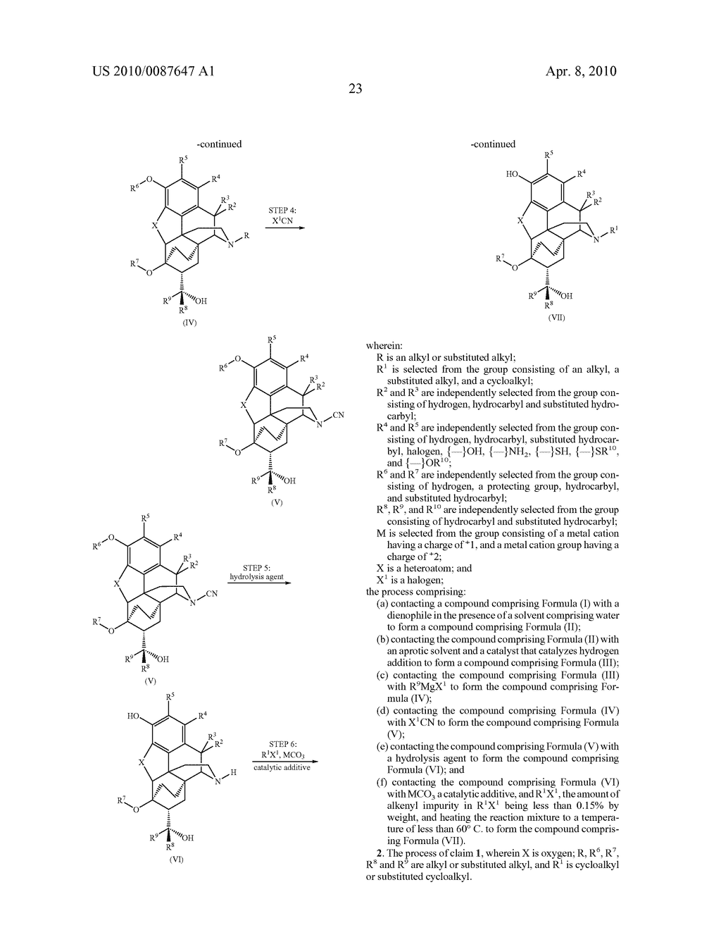 Processes for the production of buprenorphine with reduced impurity formation - diagram, schematic, and image 26