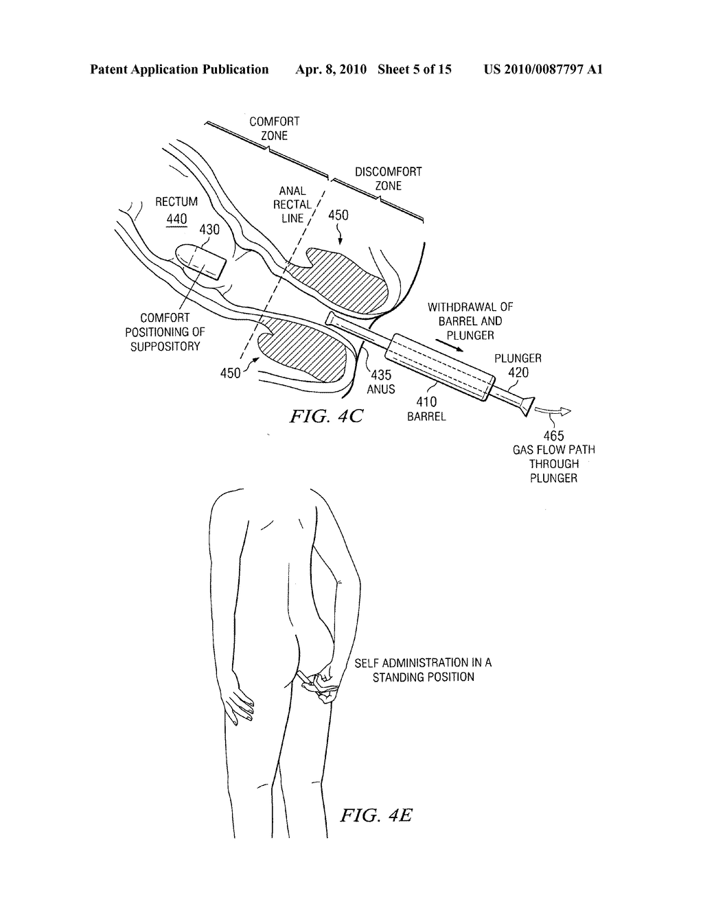 Method and apparatus for inserting a rectal suppository - diagram, schematic, and image 06