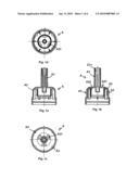 Dispensing device for pressurized containers for the application of cryogenic coolant diagram and image