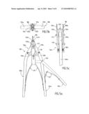 OSTEOSYNTHESIS CLIP AND INSERTION TOOL FOR USE WITH BONE TISSUE FRAGMENTS diagram and image