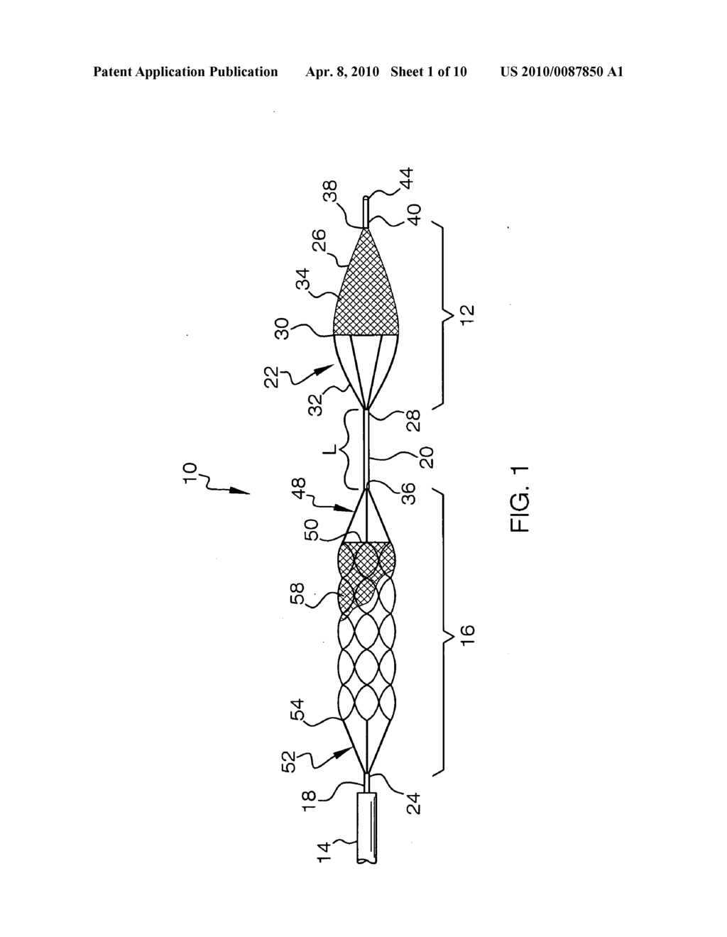 Mechanical Embolectomy Device and Method - diagram, schematic, and image 02