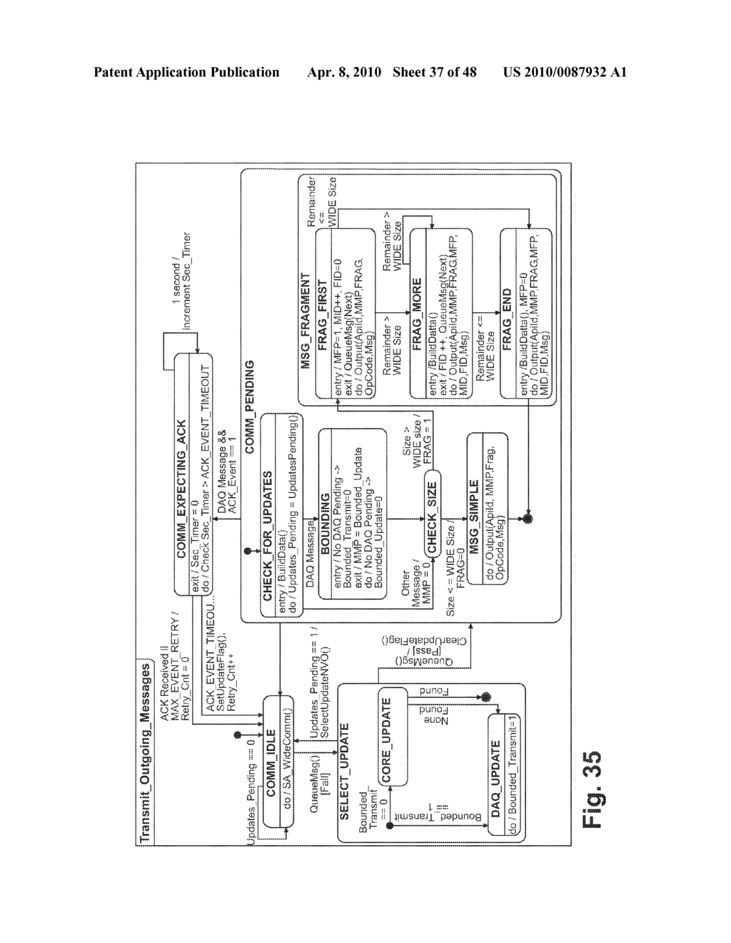 SOFTWARE ARCHITECTURE SYSTEM AND METHOD FOR OPERATING AN APPLIANCE IN MULTIPLE OPERATING MODES - diagram, schematic, and image 38