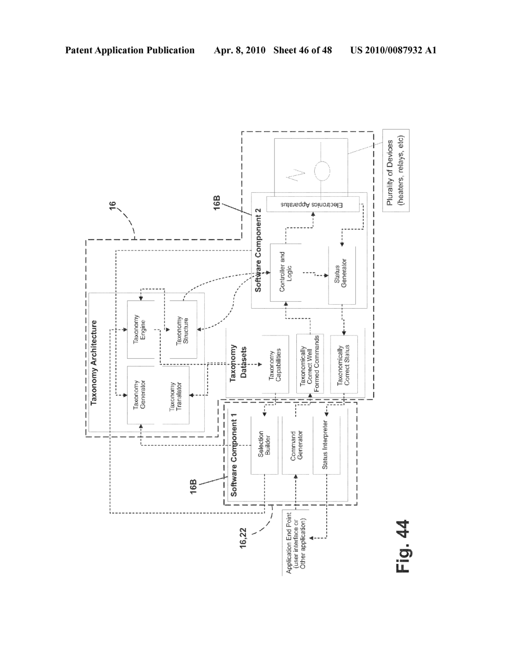 SOFTWARE ARCHITECTURE SYSTEM AND METHOD FOR OPERATING AN APPLIANCE IN MULTIPLE OPERATING MODES - diagram, schematic, and image 47