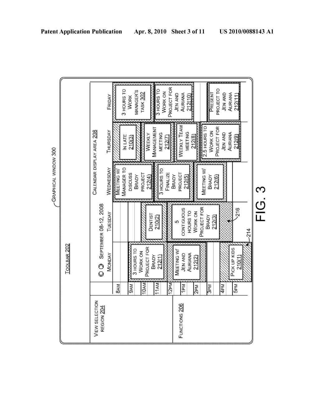 CALENDAR EVENT SCHEDULING - diagram, schematic, and image 04