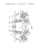 METHOD OF APPLYING ADVERTISING TO THE SURFACE OF A MOVING HANDRAIL diagram and image