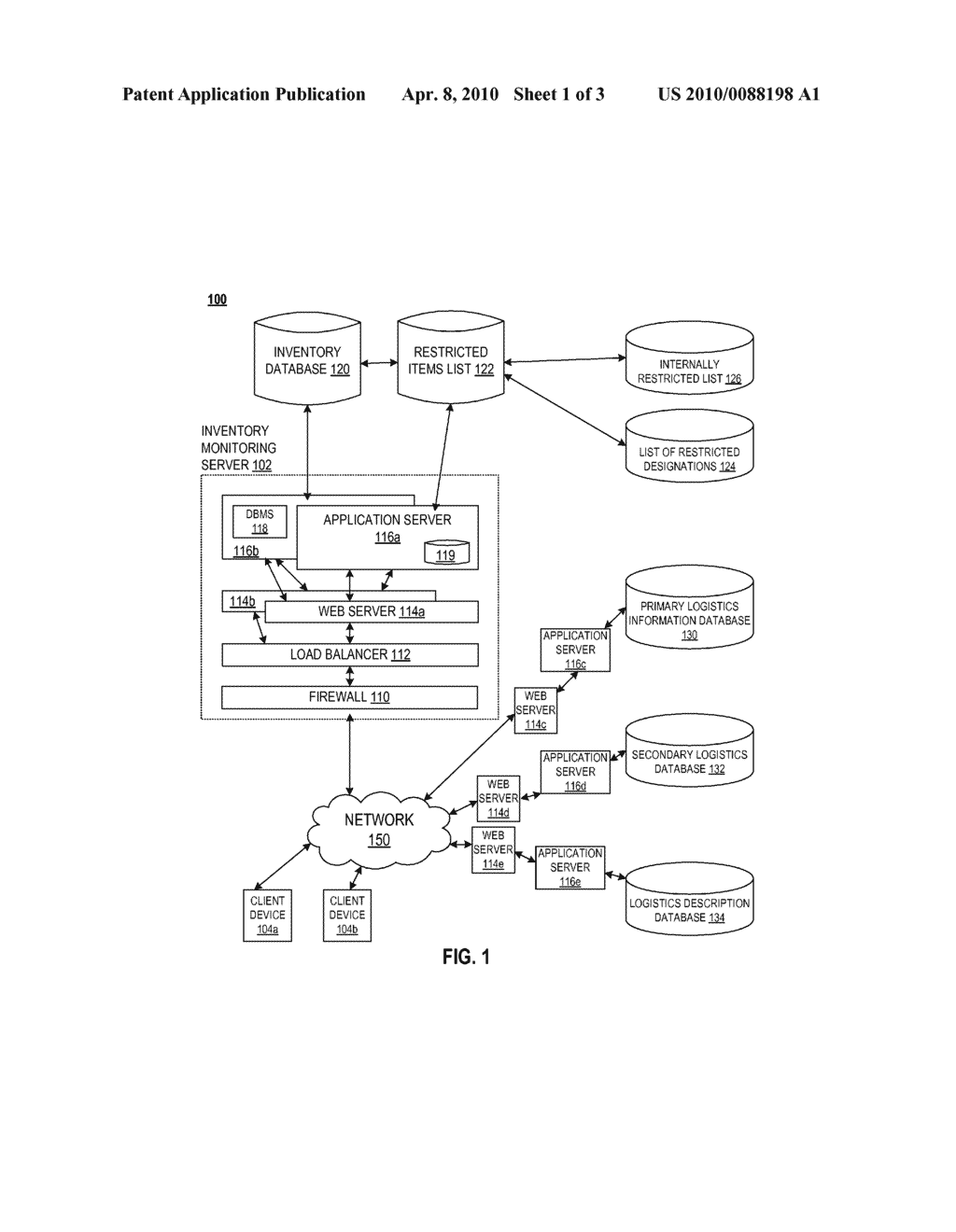 INVENTORY FILTERING SYSTEM, METHOD, AND COMPUTER PROGRAM PRODUCT - diagram, schematic, and image 02