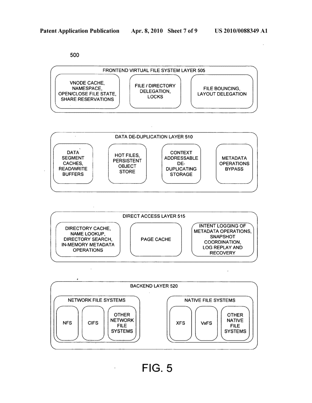 VIRTUAL FILE SYSTEM STACK FOR DATA DEDUPLICATION - diagram, schematic, and image 08