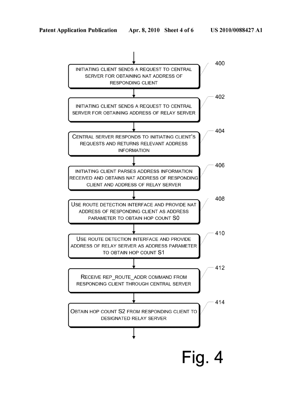 Selective Routing of Data Transmission Between Clients - diagram, schematic, and image 05