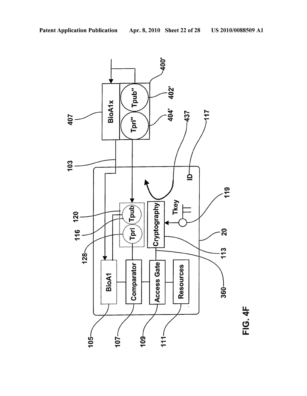 SYSTEM AND METHOD FOR SEQUENTIALLY PROCESSING A BIOMETRIC SAMPLE - diagram, schematic, and image 23