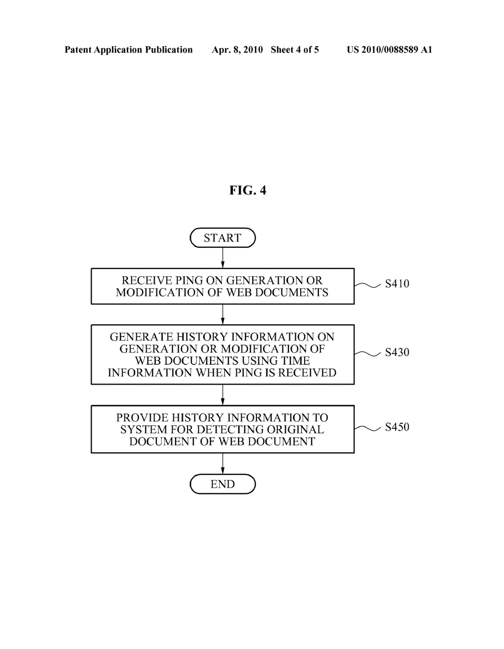 METHOD AND SYSTEM FOR DETECTING ORIGINAL DOCUMENT OF WEB DOCUMENT, METHOD AND SYSTEM FOR PROVIDING HISTORY INFORMATION OF WEB DOCUMENT FOR THE SAME - diagram, schematic, and image 05