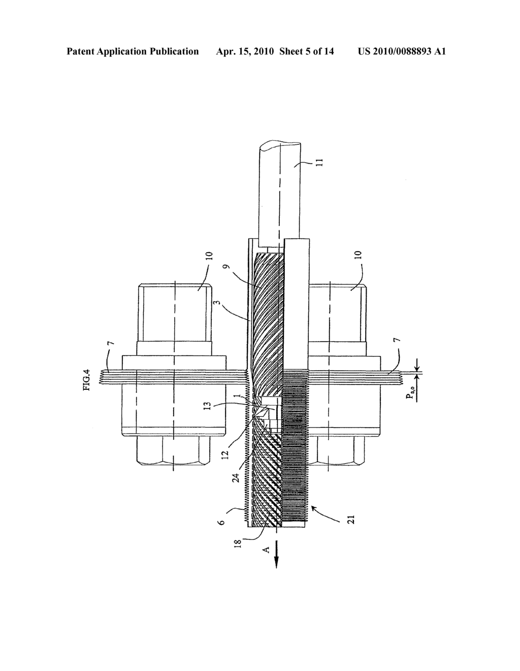 METHOD OF FORMING PROTRUSIONS ON THE INNER SURFACE OF A TUBE - diagram, schematic, and image 06