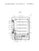 Clothes dryer and door thereof diagram and image