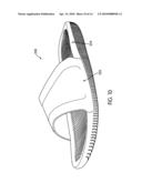 Article of Footwear with Drainage Features diagram and image