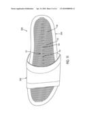 Article of Footwear with Drainage Features diagram and image