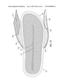 Article of Footwear with Drainage Features diagram and image