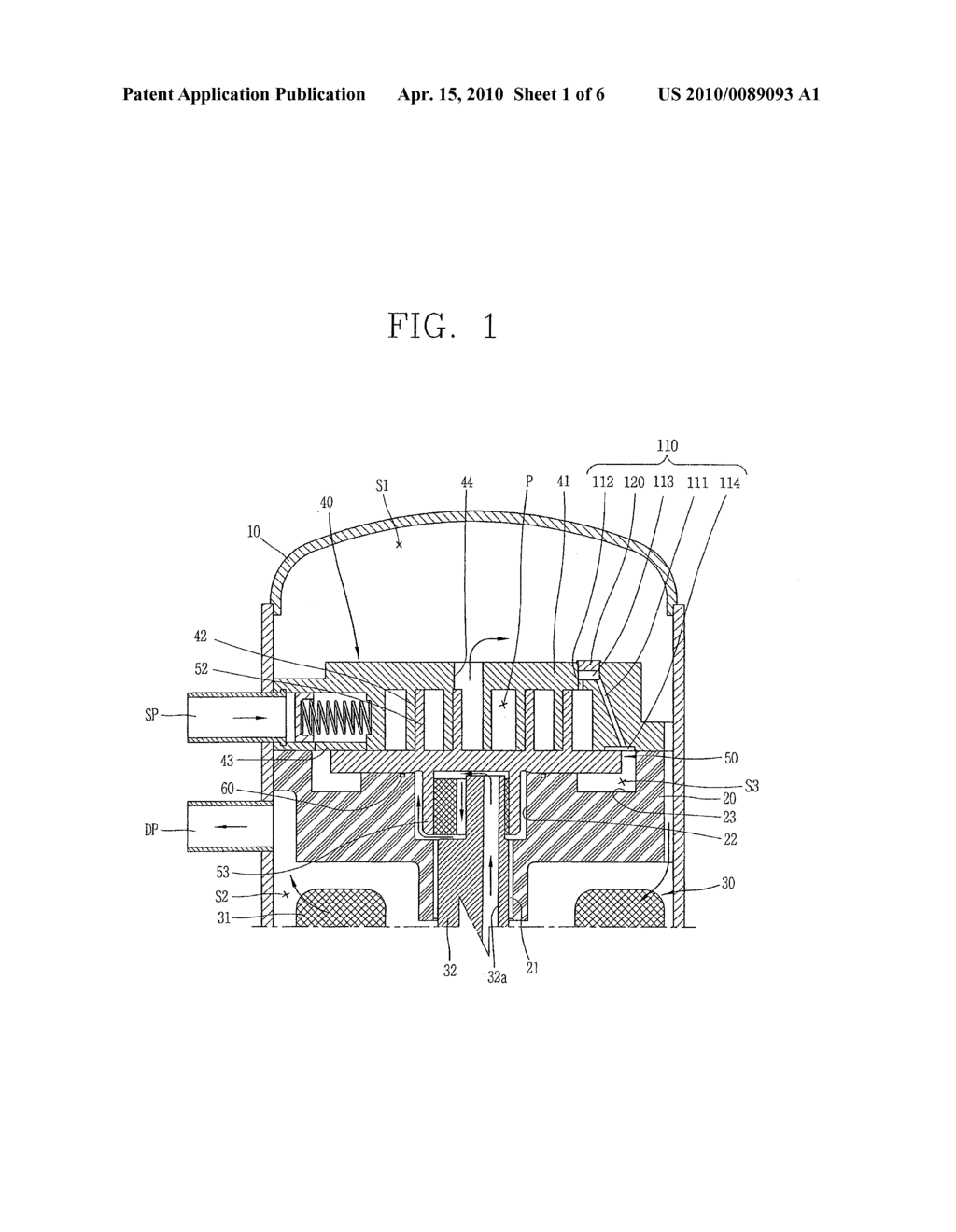 SCROLL COMPRESSOR AND REFRIGERATING MACHINE HAVING THE SAME - diagram, schematic, and image 02