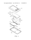 SLIDE MECHANISM FOR SLIDE-TYPE PORTABLE ELECTRONIC DEVICE diagram and image