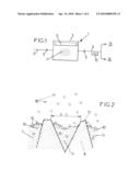 Method for Dissolving, Recovering and Treating a Gas, Installation for the Stocking of a Gas and Its Method of Manufacture diagram and image