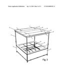 Portable cooking unit diagram and image